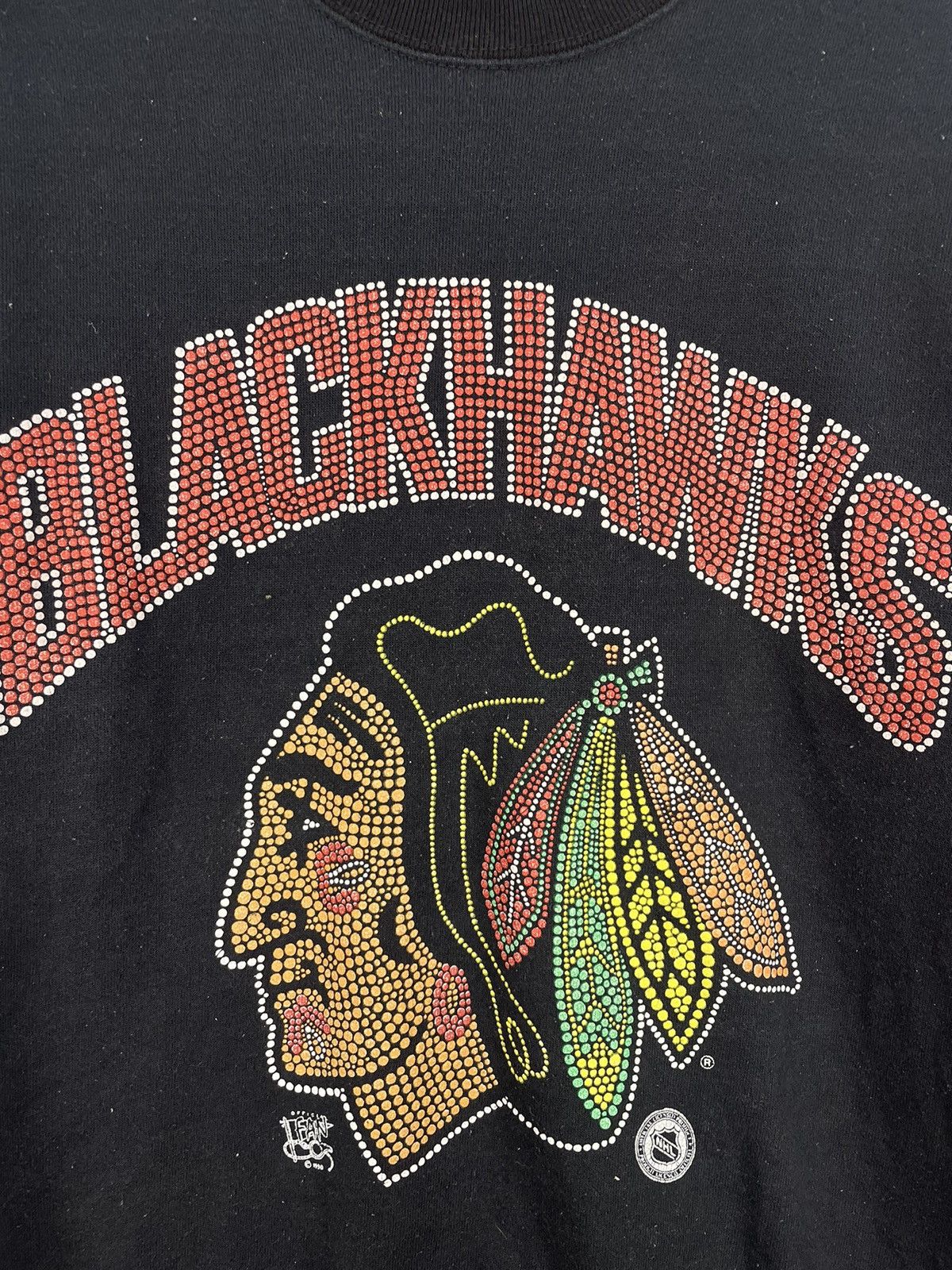 NHL Vintage 90s Blackhawks NHL sweatshirt Size US M / EU 48-50 / 2 - 4 Thumbnail