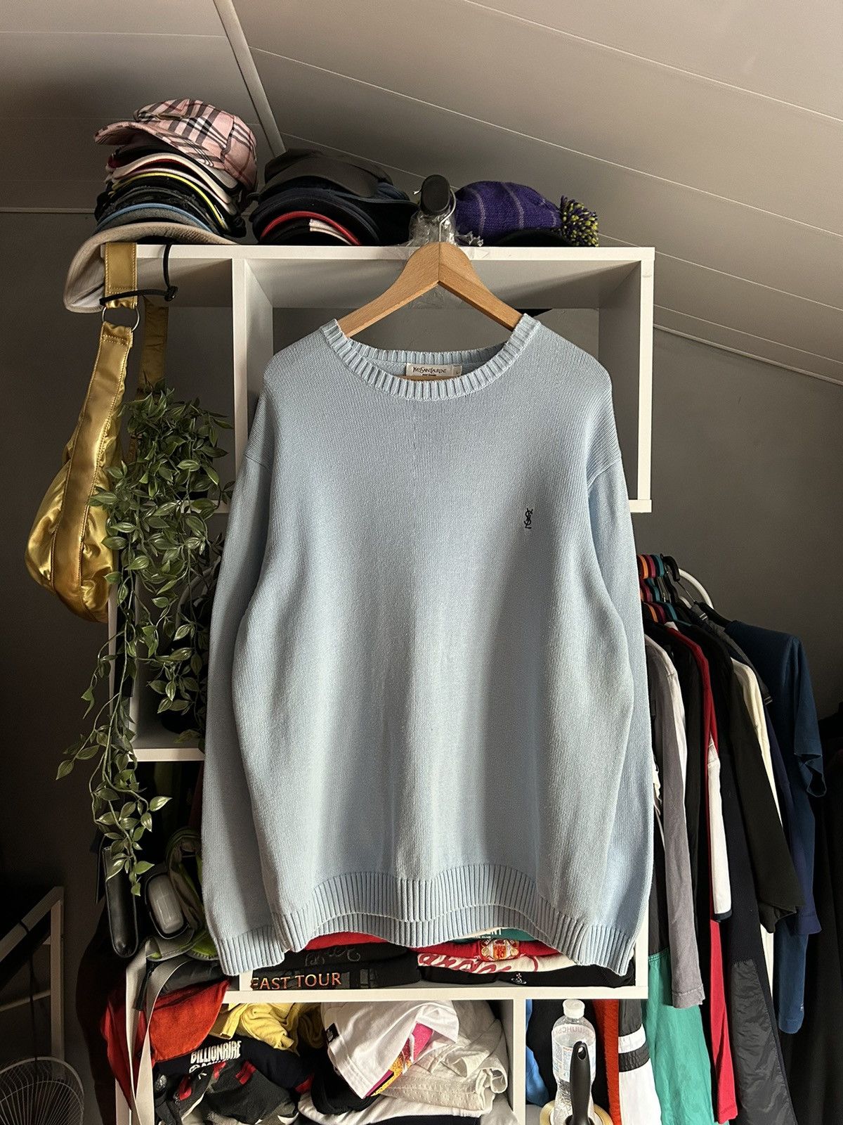 Yves Saint Laurent YSL Sweater Knit Yves Saint Laurent Sweater Vintage Size US L / EU 52-54 / 3 - 1 Thumbnail