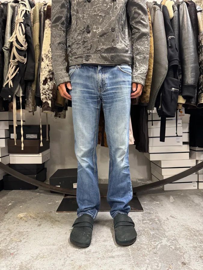 Designer × Gucci × Vintage AW2008 Gucci Blue Slim Denim Jeans Size US 32 / EU 48 - 2 Thumbnail