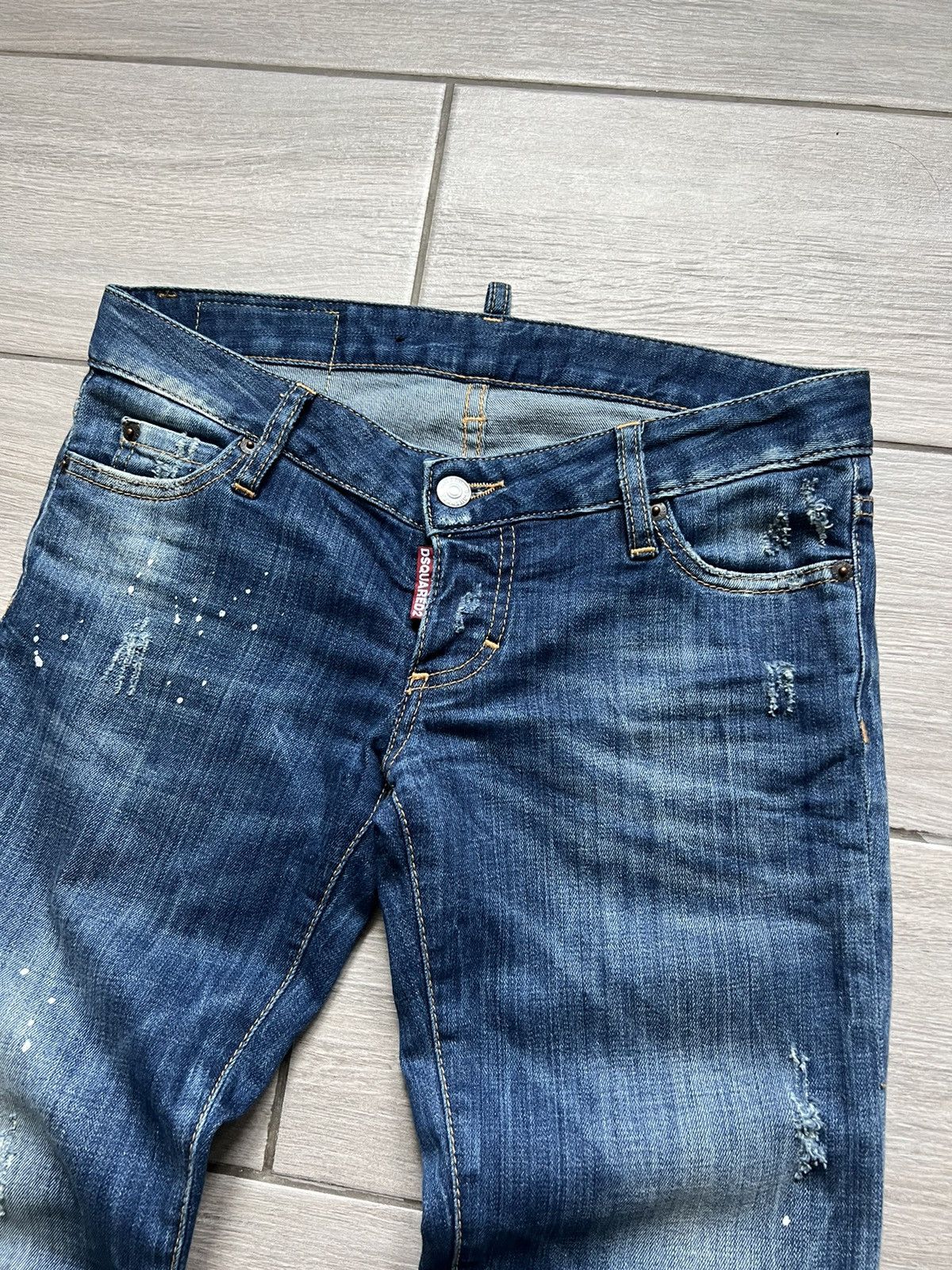 Dsquared2 Dsquared2 Skinny Blue Denim Jeans Pants 40 Size Size 40" / US 18 - 8 Thumbnail