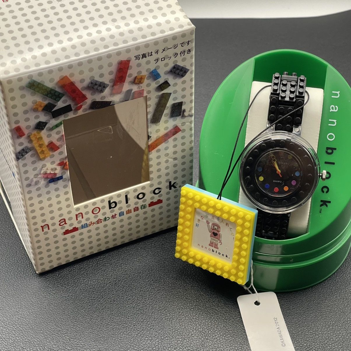 Japanese Brand Very Rare Vintage Nanoblock LEGO Retro Watch - Japan (NIB) Size ONE SIZE - 2 Thumbnail