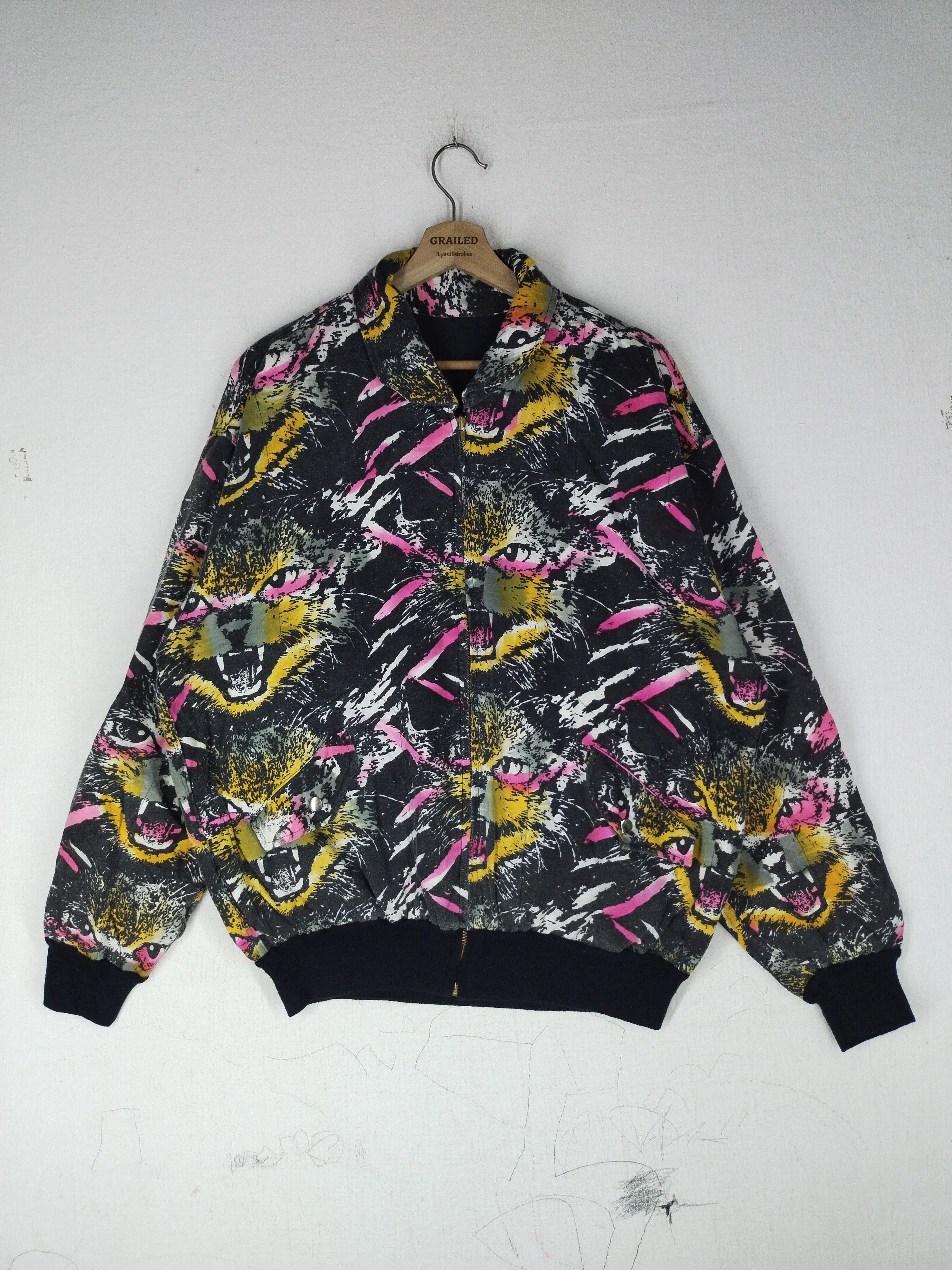 Vintage Vintage 80's Alaska Tiger Promo Overview Snow Jacket Size US L / EU 52-54 / 3 - 1 Thumbnail