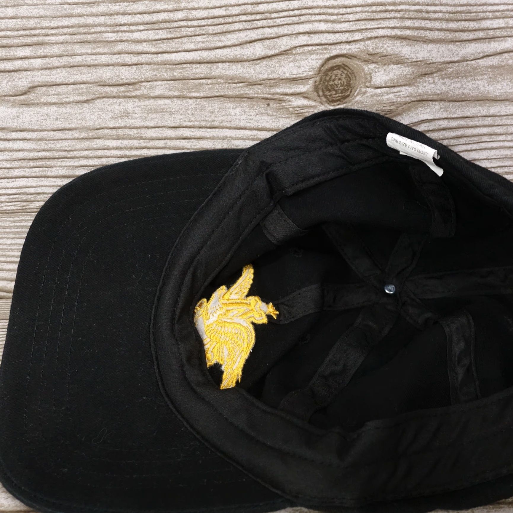 Logo 7 ANHEUSER BUSCH BLACK BASEBALL CAP STRAPBACK MEN'S ONE SIZE Size ONE SIZE - 7 Thumbnail