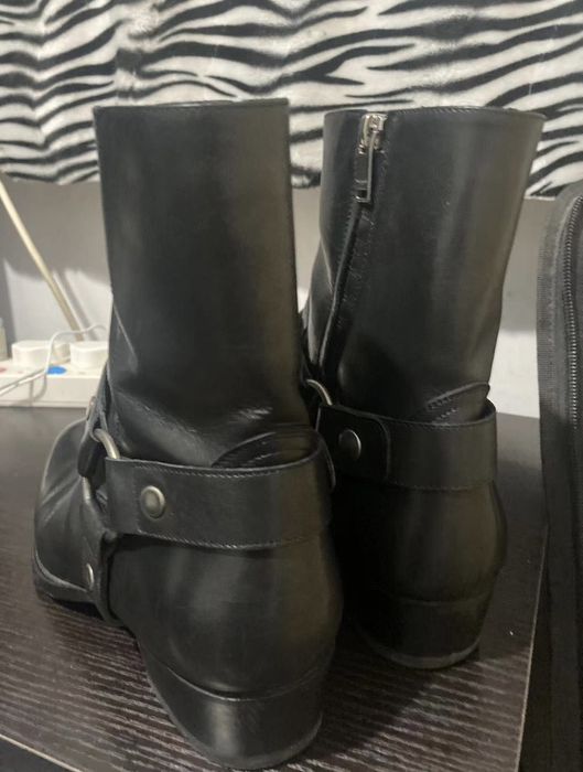 Saint Laurent Paris WYATT HARNESS BOOTS - 41 | Grailed