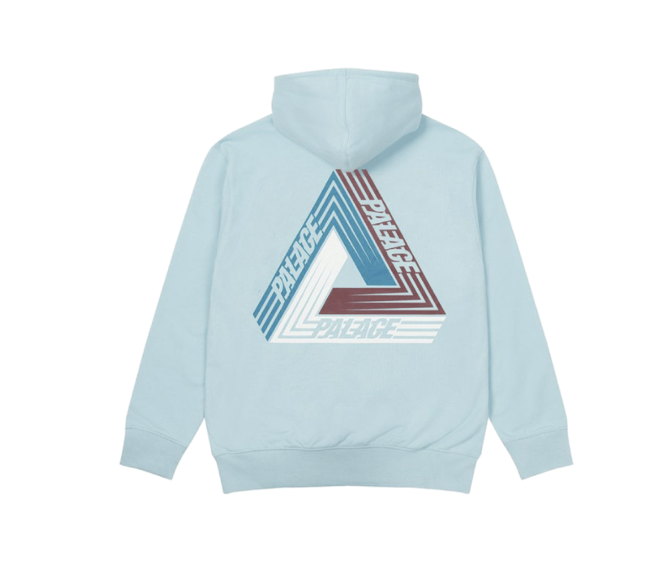 image of Palace Tri-Dart Hood Pale Blue • L, Men's (Size Large)