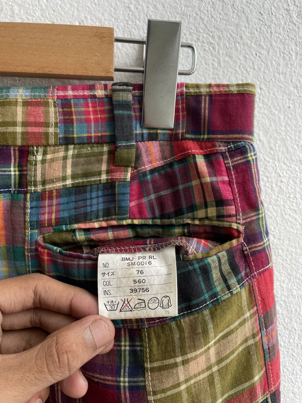 Polo Ralph Lauren Vintage Polo Ralph Lauren Patchwork Pants Size US 30 / EU 46 - 14 Thumbnail