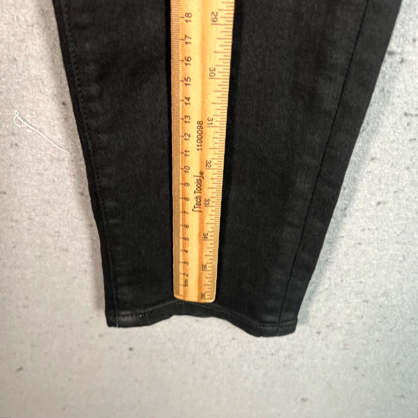 J Brand J Brand Womens Jeans Size 29 Black Stretch Denim Skinny 5-Pocket Slim Mid Rise Adult Womens Size 29" - 7 Thumbnail