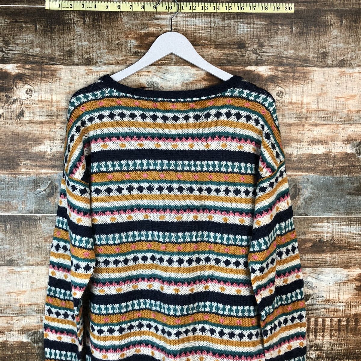 Disney × Homespun Knitwear × Mickey Mouse H&M Disney mickey mouse Brown Knitwear #A2049 Size XL / US 12-14 / IT 48-50 - 14 Thumbnail