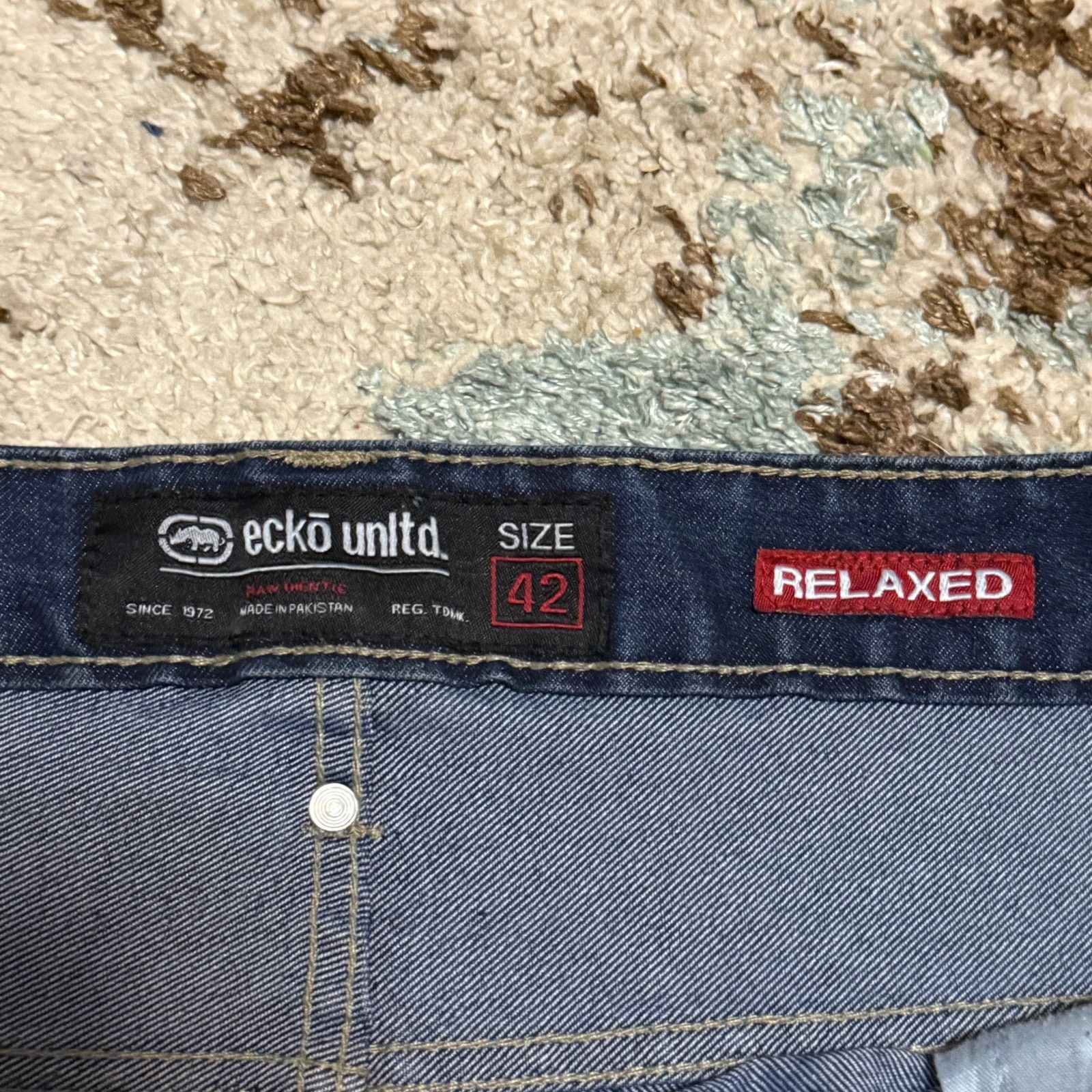 Ecko Unltd. Ecko Unltd Mens Relaxed Fit Jean Shorts Size 42 Y2K Size US 42 / EU 58 - 5 Thumbnail
