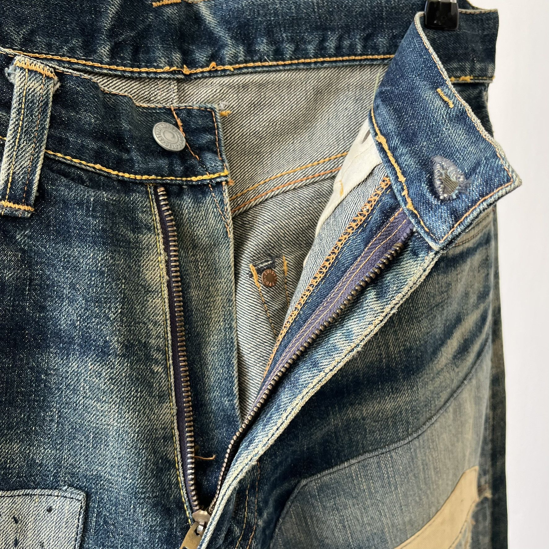 Evisu Size 30x29 Vintage Evis Daicock Selvedge Japanese Denim Size US 30 / EU 46 - 6 Thumbnail