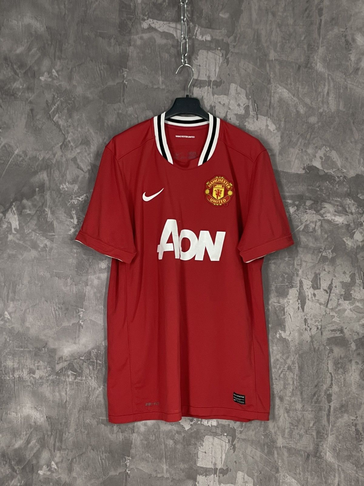 Nike BLOKECORE ⚽️ NIKE MANCHASTER UNITED AON JERSEY T-SHIRT KIT Size US L / EU 52-54 / 3 - 1 Thumbnail