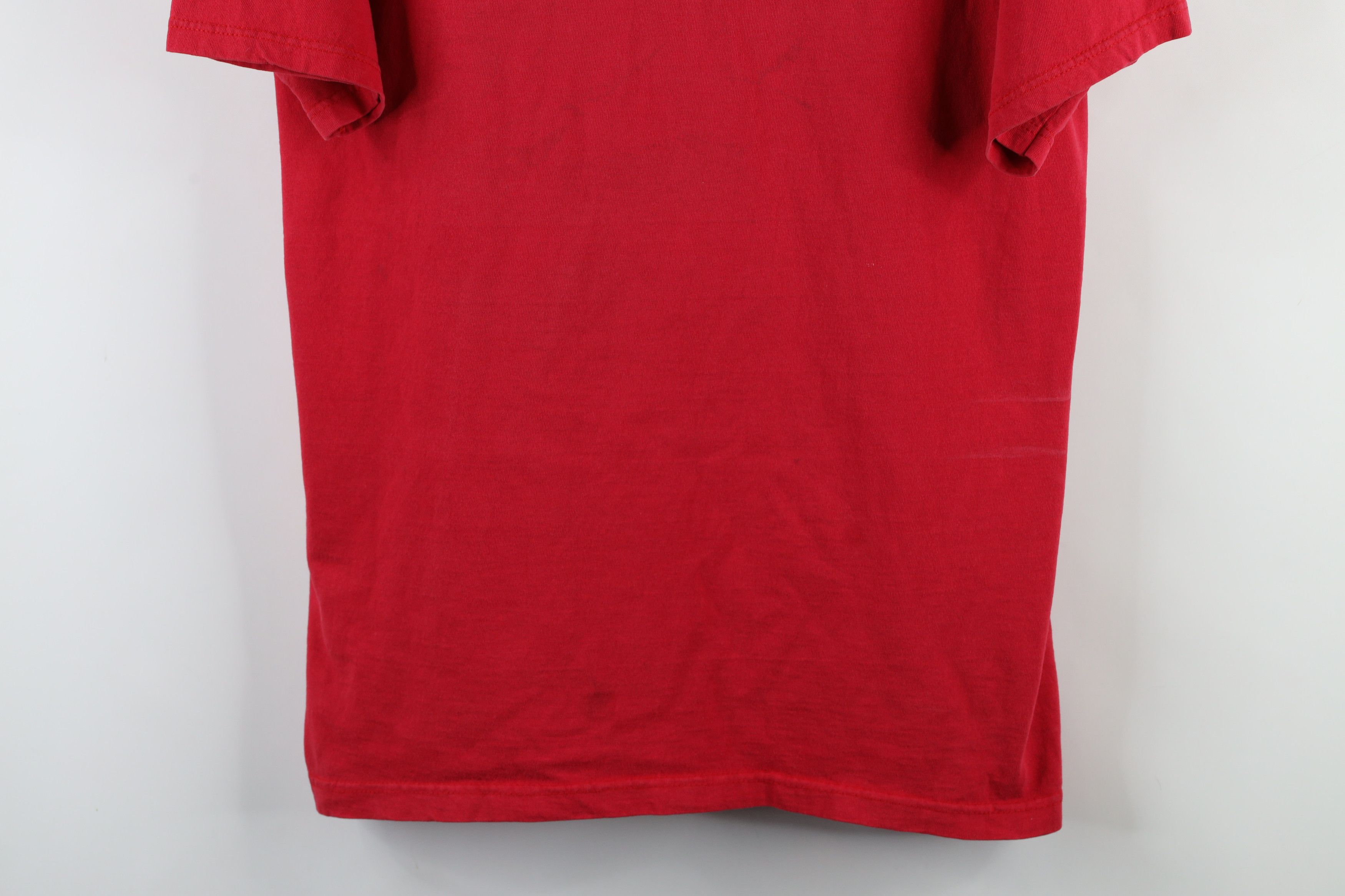 Vintage Vintage 90s Spell Out Shadow Ohio State University T-Shirt Size US L / EU 52-54 / 3 - 3 Thumbnail