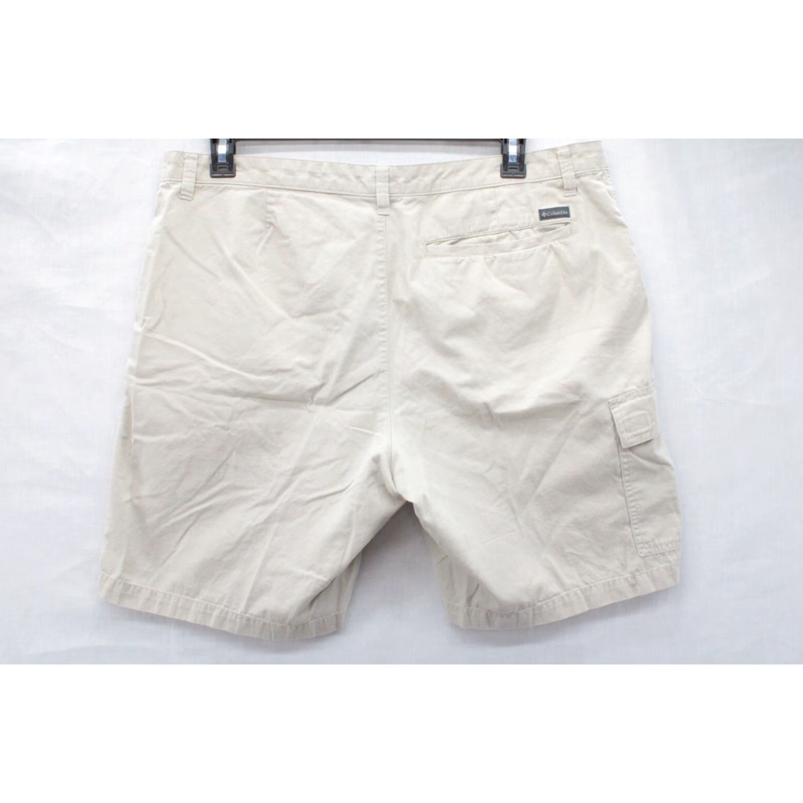 Vintage Columbia Cargo Shorts Men 38 Beige Outdoor Preppy Fishing Size US 38 / EU 54 - 2 Thumbnail