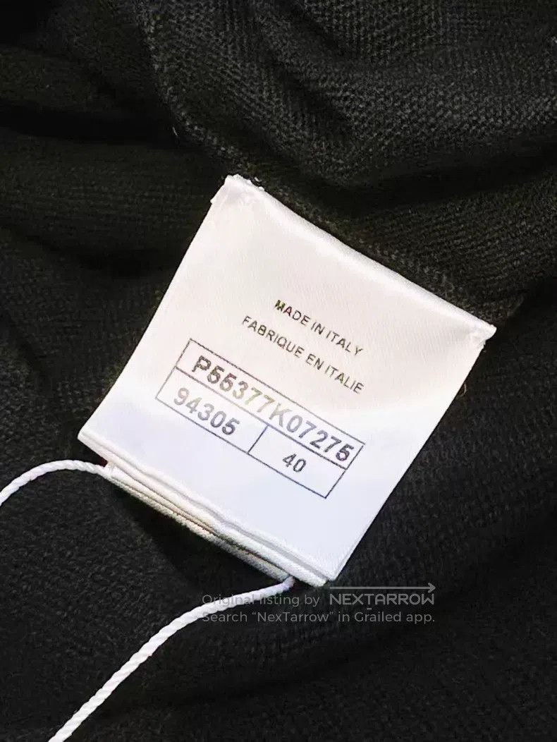 Chanel Chanel 16K black strap cashmere long-sleeved knitted dress Size S / US 4 / IT 40 - 6 Thumbnail