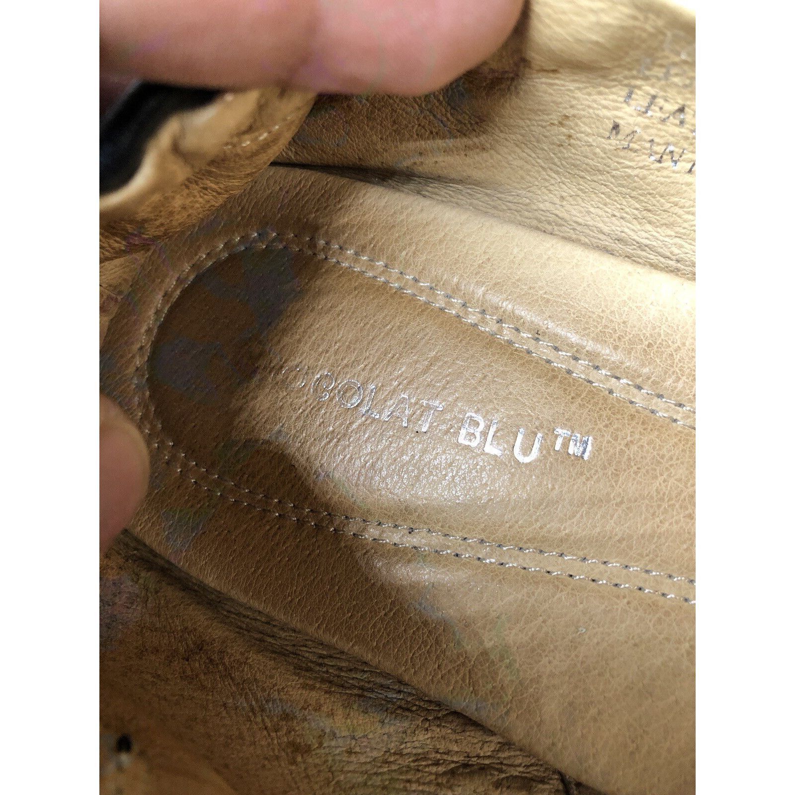 Chocolate Chocolate Blu CAM2 Black Pleated Leather Ballet Flats Shoes Size US 8 / IT 38 - 14 Thumbnail