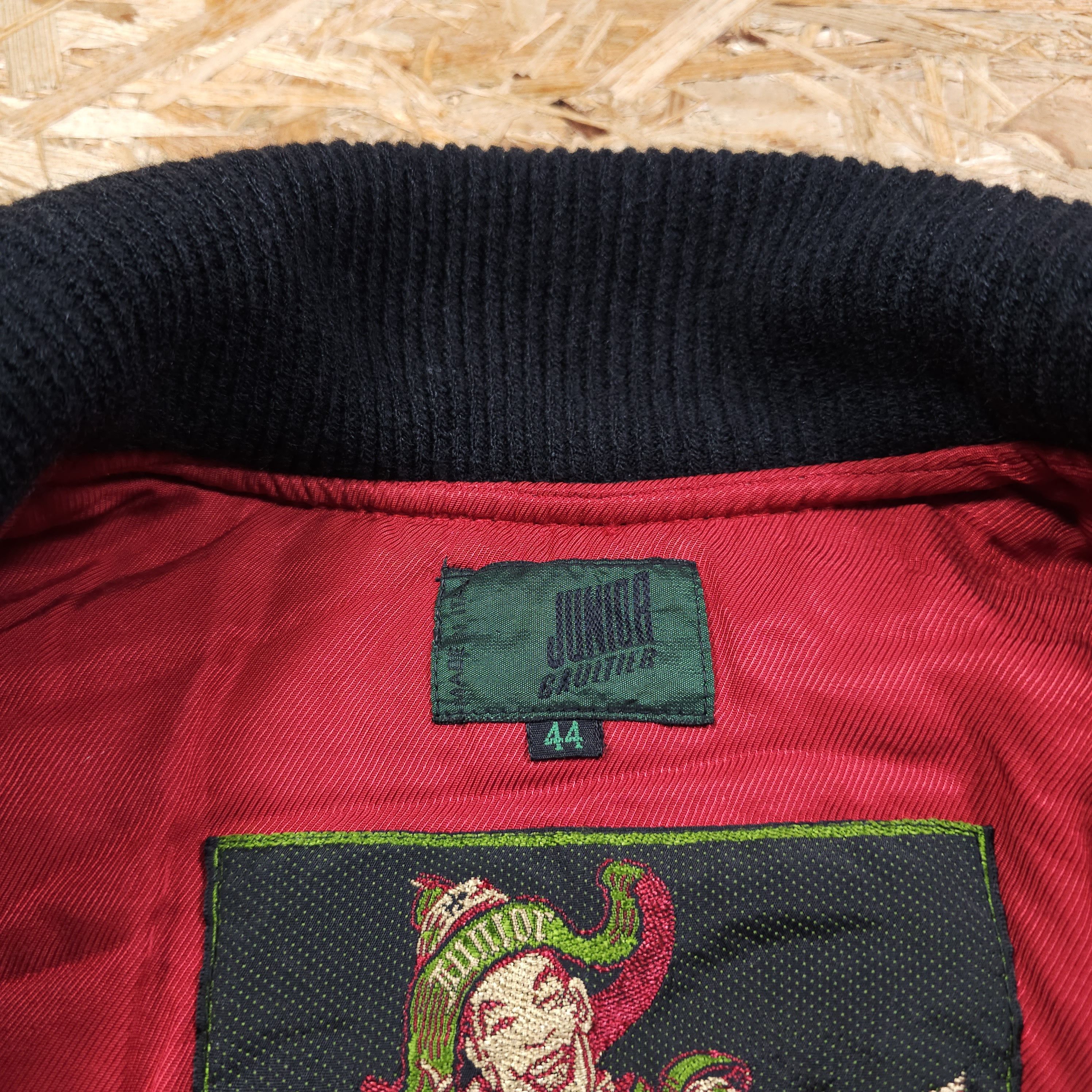 Japanese Brand × Jean Paul Gaultier Jean Paul Gaultier Cropped Bomber Jacket Archive 44 Size M / US 6-8 / IT 42-44 - 9 Thumbnail