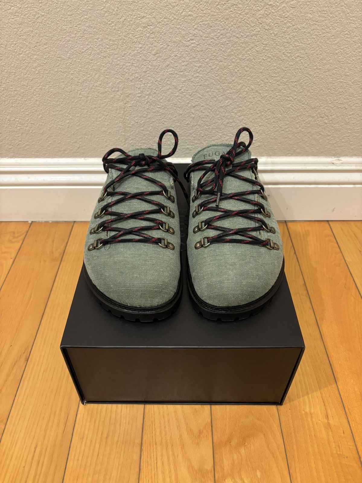 Fugazi Fugazi Tibet Olive Canvas Size US 12 / EU 45 - 2 Thumbnail