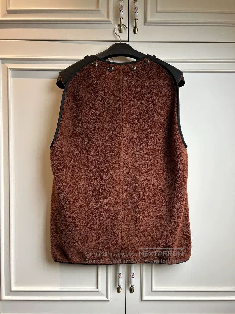 Kiko Kostadinov nash vest waistcoat brown