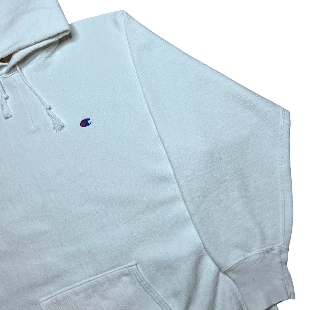 Champion Champion Embroidered Logo Blank White Reverse Weave Hoodie Size US XXL / EU 58 / 5 - 21 Thumbnail