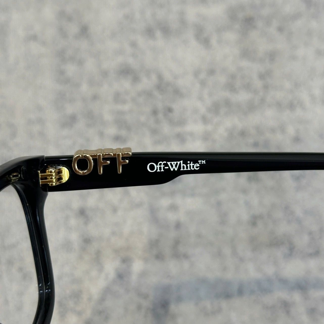 Off-White OFF-WHITE EYEWEAR STYLE 7C BLACK Size ONE SIZE - 6 Thumbnail