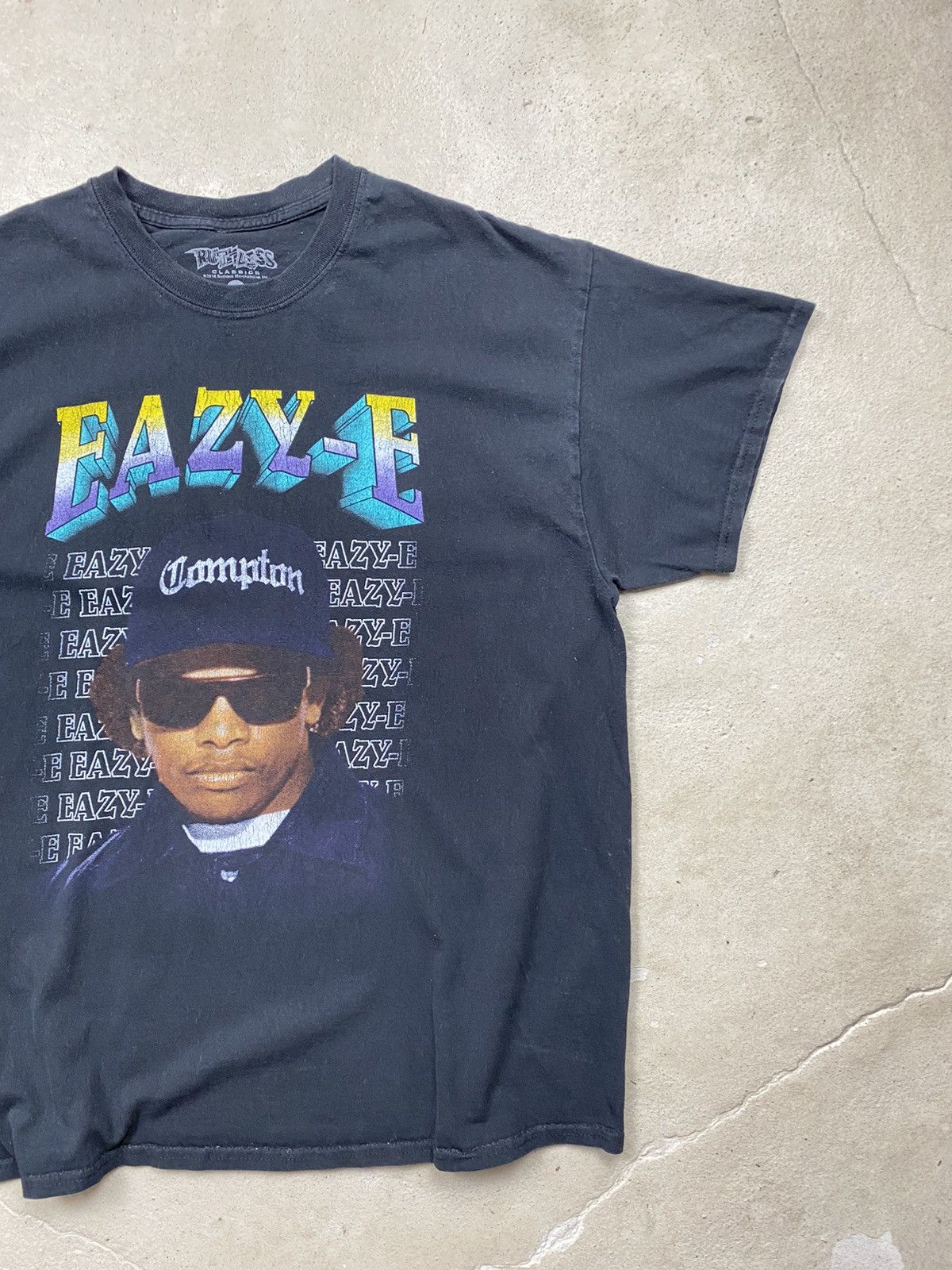 Band Tees Vintage Style Eazy E Rap T Shirt Hip Hop Compton Hype Size US XL / EU 56 / 4 - 3 Thumbnail