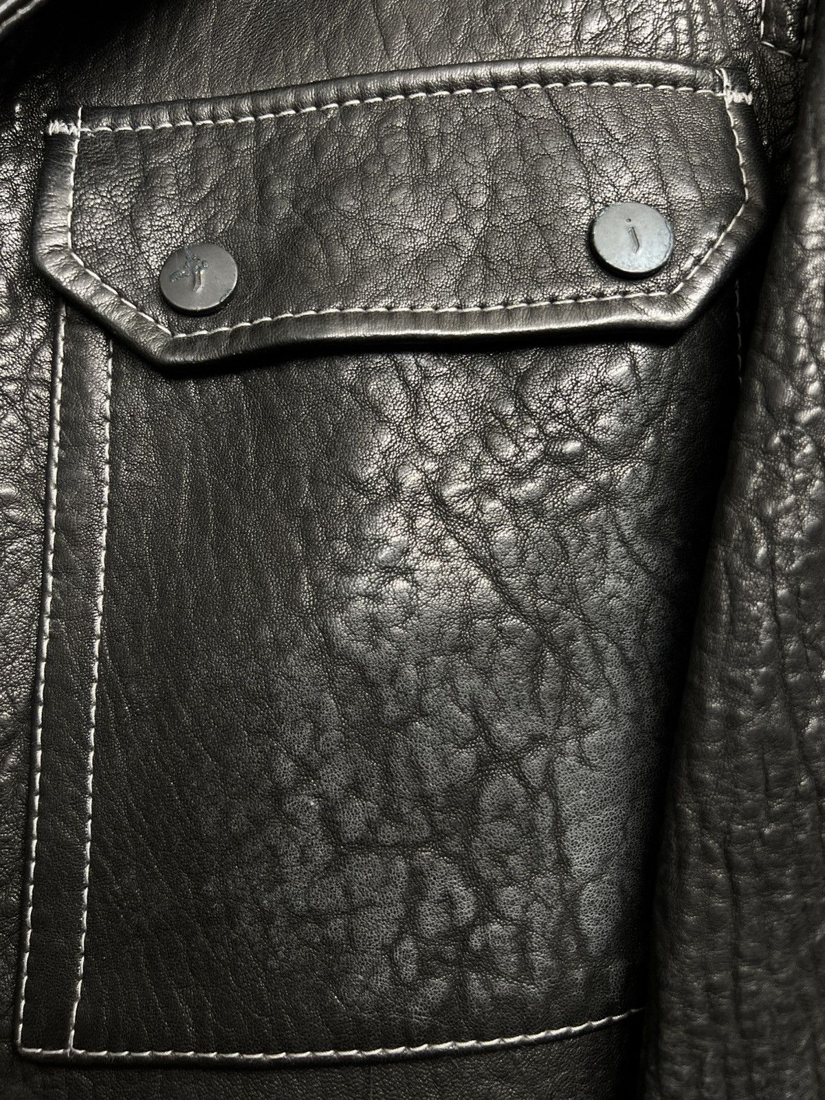 John Varvatos Vintage Horse Culatta leather Car coat Size US M / EU 48-50 / 2 - 15 Thumbnail