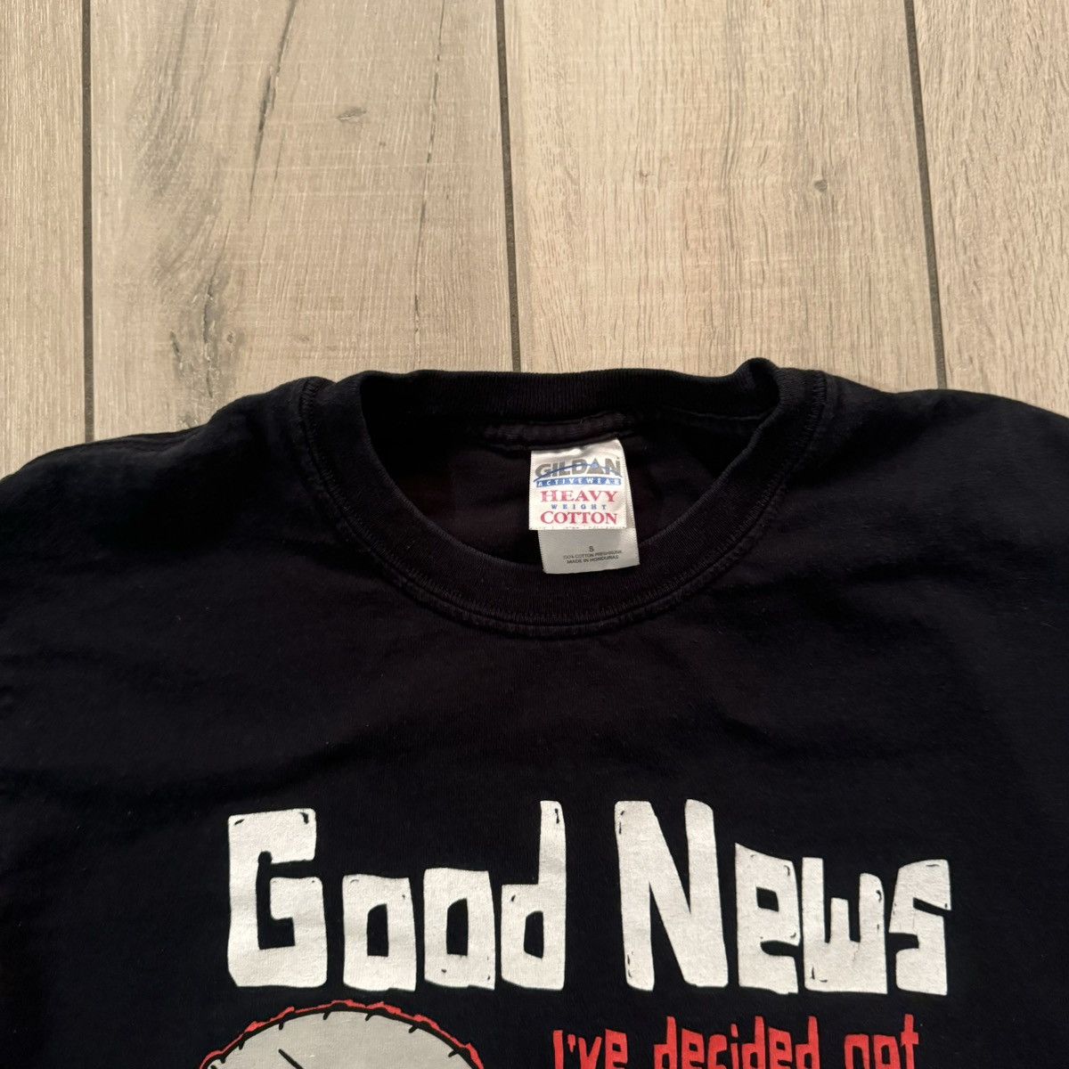 JNCO × Stussy Vintage Y2K Black And Red Family Guy Humor Graphic Tee Small Size US S / EU 44-46 / 1 - 5 Thumbnail