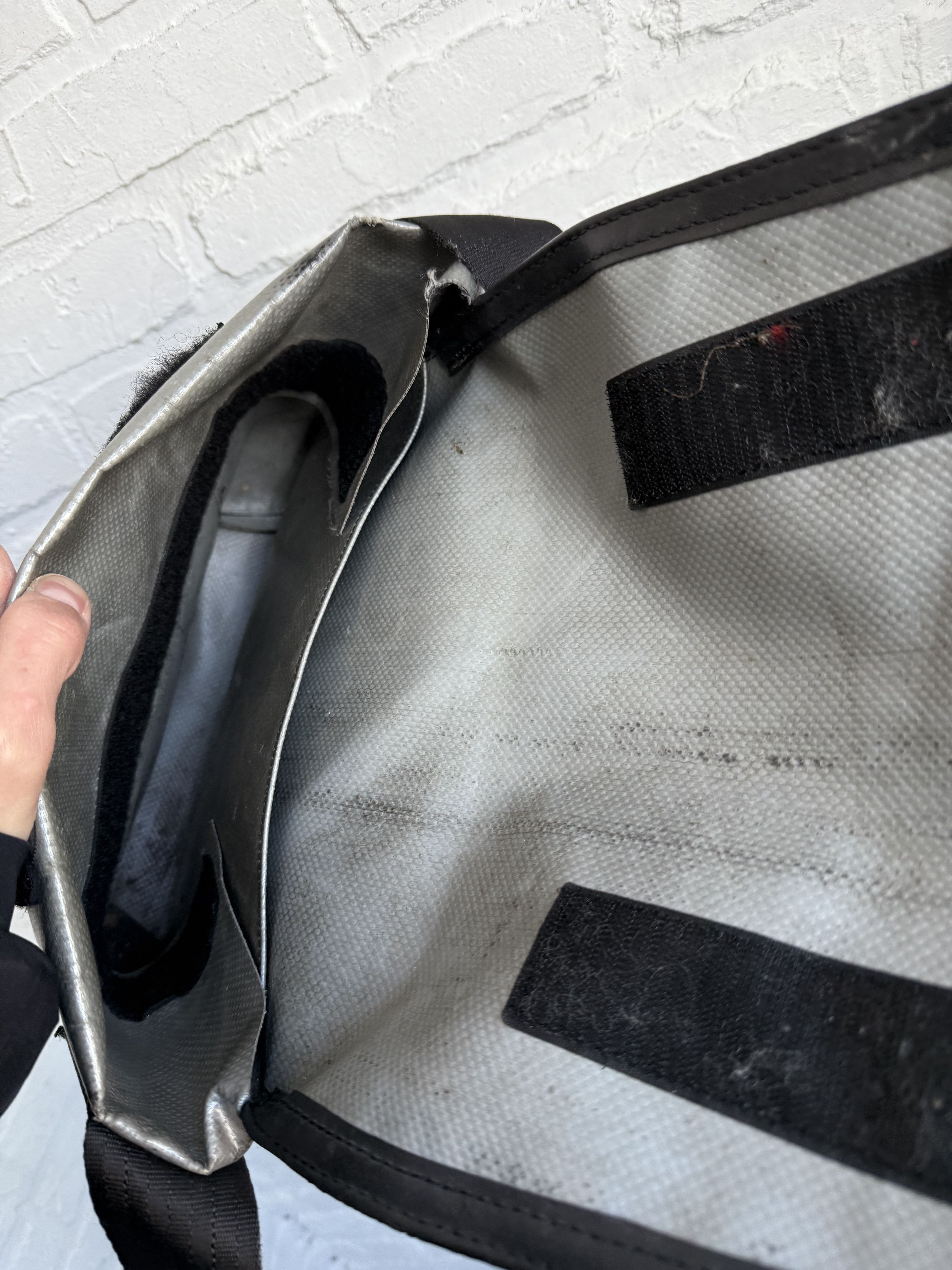 Freitag The Freitag shoulder messenger bag silver green Size ONE SIZE - 10 Thumbnail