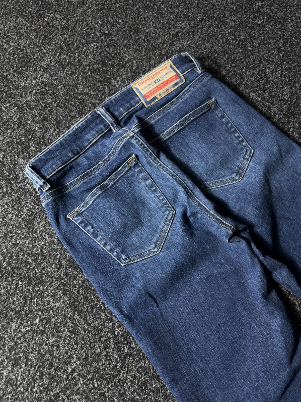 Diesel × Japanese Brand × Vintage Diesel Industry Skinny denim jeans y2k Japan style Size 28" / US 6 / IT 42 - 14 Thumbnail