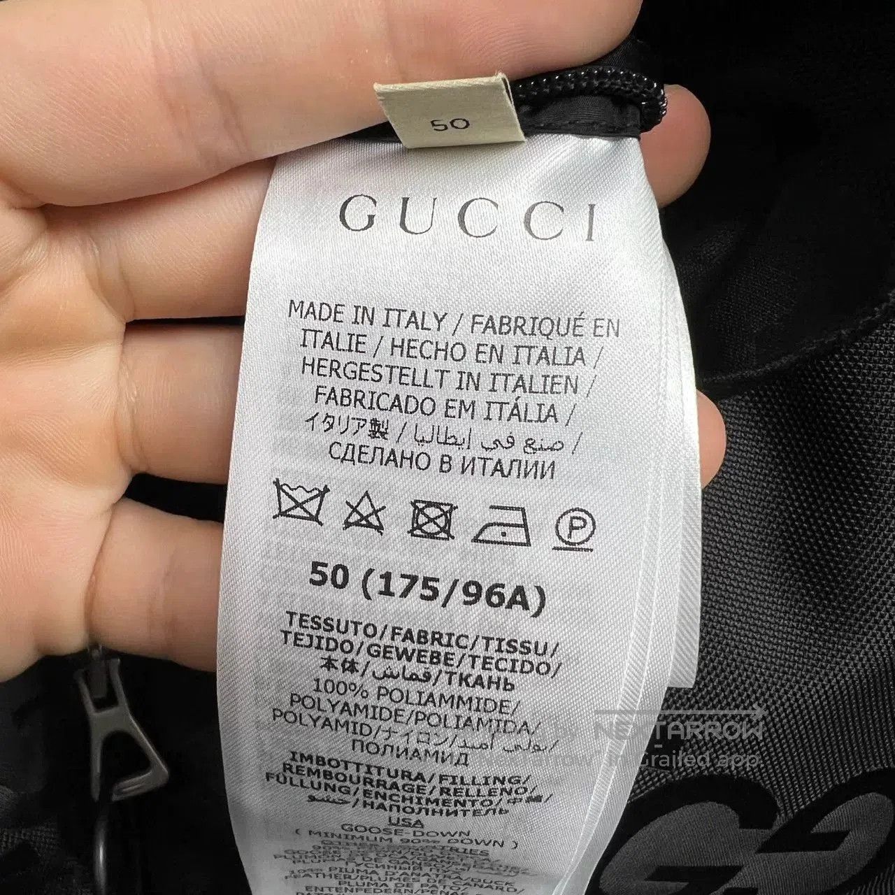 Gucci gucci fw22 logo print puffer jacket. Size US L / EU 52-54 / 3 - 4 Thumbnail