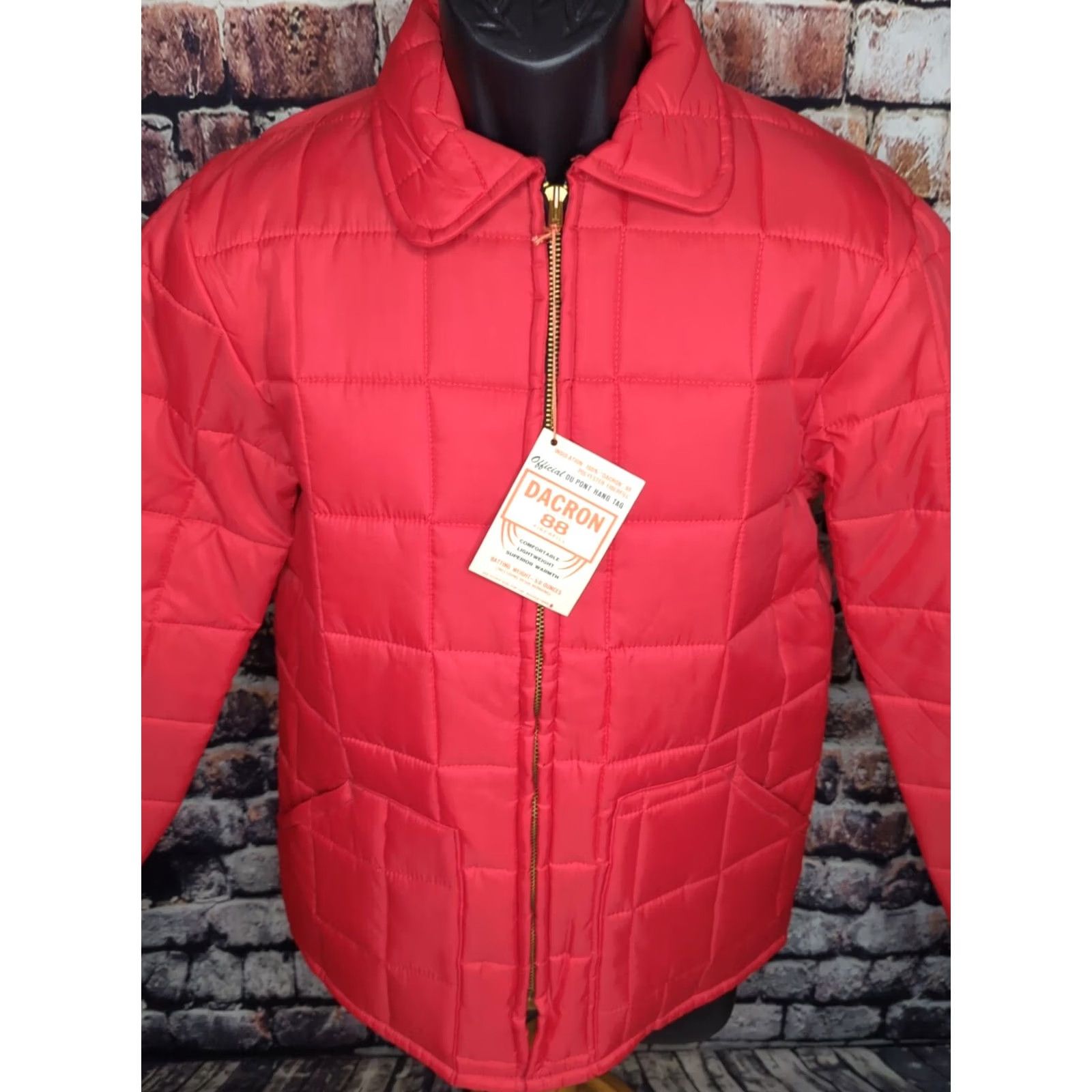 Twins VINTAGE 70s Thermal Twins Samco Dacron 88 Quilted Jacket Mens Small Ski Coat Size US S / EU 44-46 / 1 - 4 Thumbnail