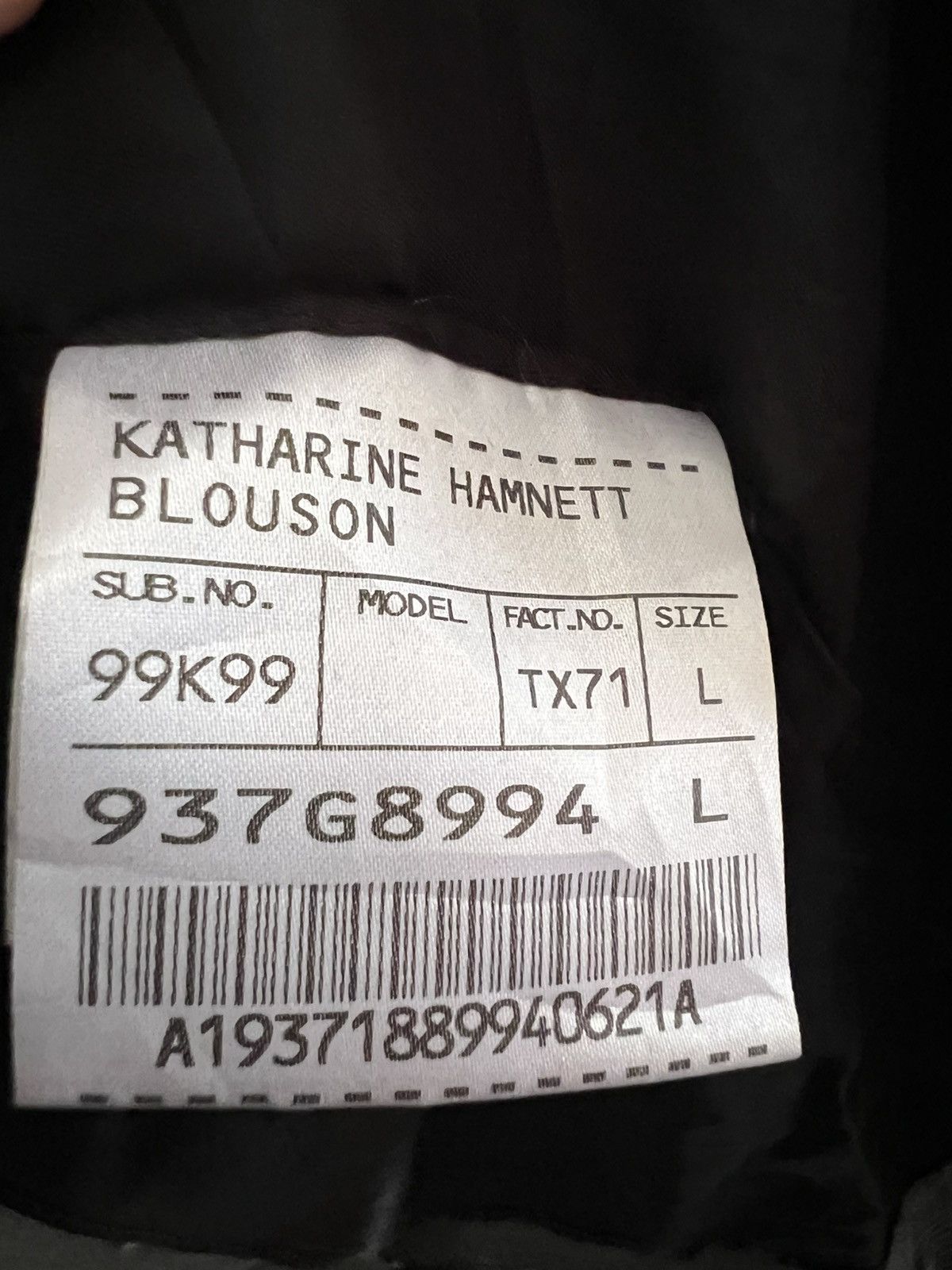 Katharine Hamnett London KATHARINE HAMNET LONDON SHIRT BUTTON UP Size US XL / EU 56 / 4 - 12 Thumbnail