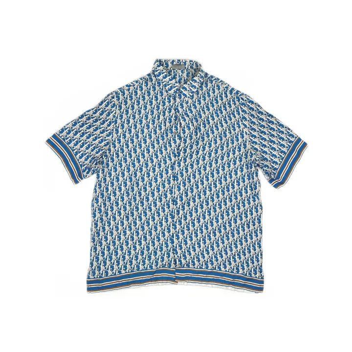 Dior Dior Dior SS22 Logo Short Sleeve Shirt for Men 0079-2507 Size US M / EU 48-50 / 2 - 2 Thumbnail