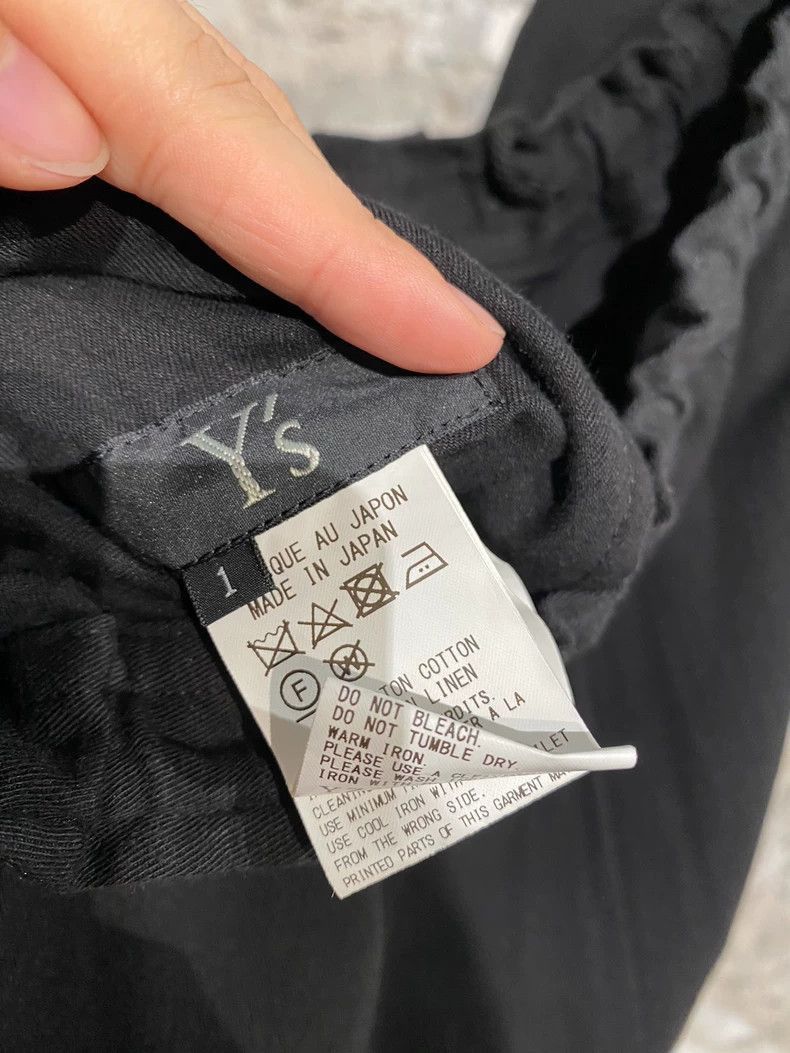 Yohji Yamamoto Yohji Yamamoto Y's printed black slacks-2505 Size US 30 / EU 46 - 9 Thumbnail