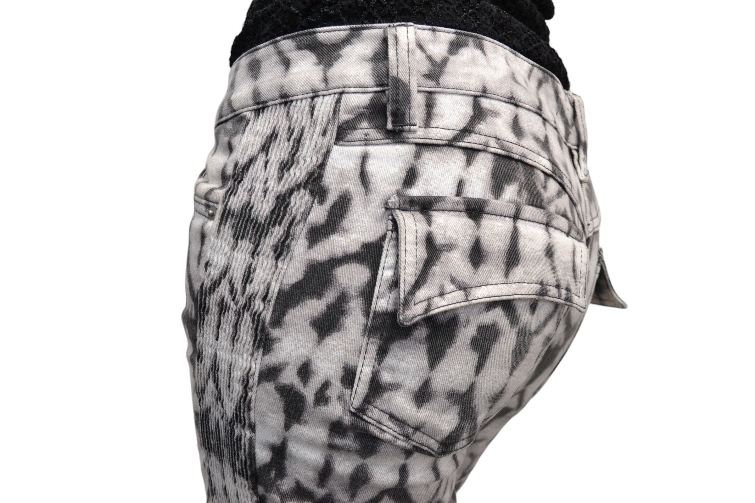 Isabel Marant Isabel Marant Pour x H&M Multicolor Biker Jeans Pants Size 27" / US 4 / IT 40 - 8 Thumbnail