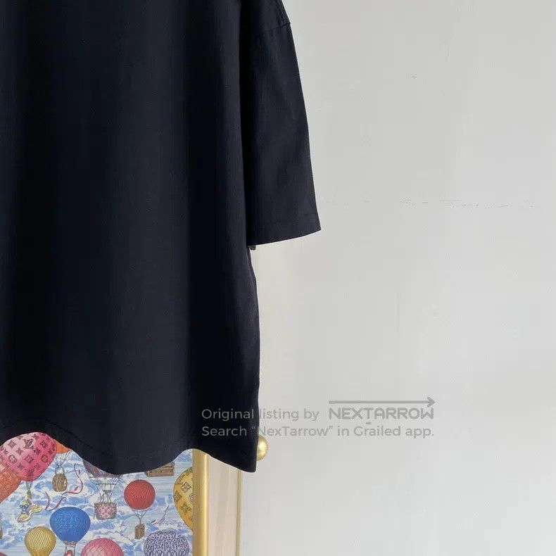 Balenciaga Balenciaga Letter Logo Black T-Shirt Size US L / EU 52-54 / 3 - 6 Thumbnail