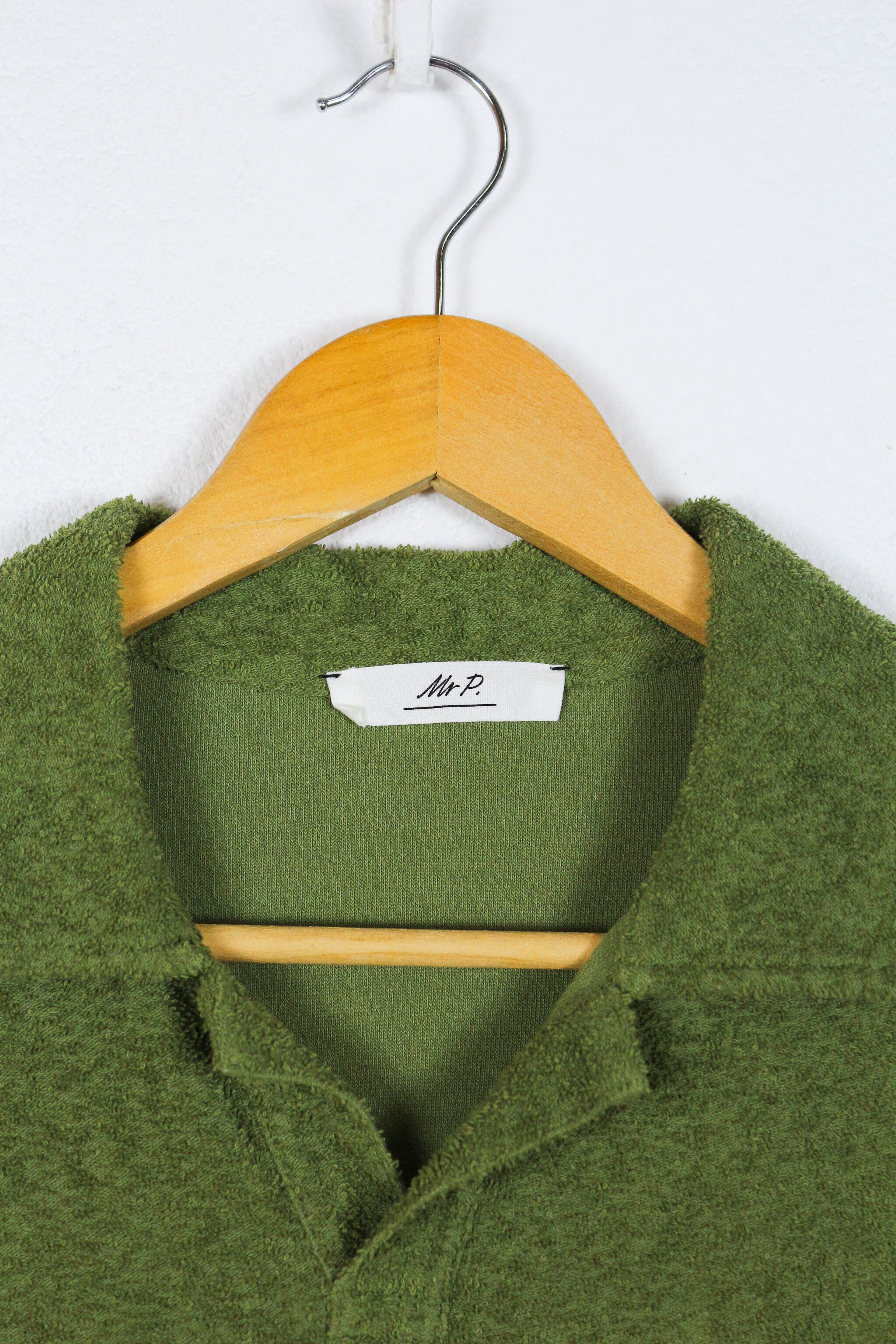 Mr P. Mr. P Organic Cotton Terry Towelling Polo Shirt Golf Size US M / EU 48-50 / 2 - 3 Thumbnail