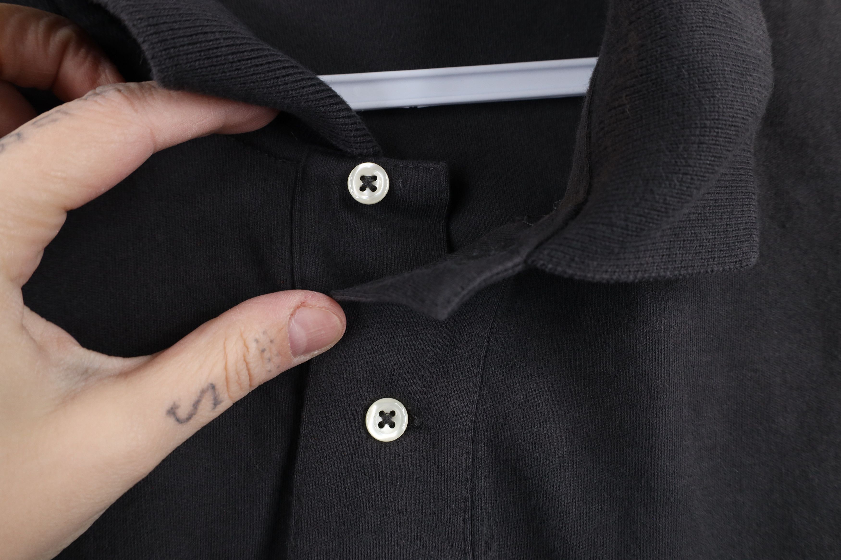 Ralph Lauren × Vintage Vintage 90s Ralph Lauren Soft Cotton Touch Polo Shirt Gray Size US L / EU 52-54 / 3 - 5 Thumbnail