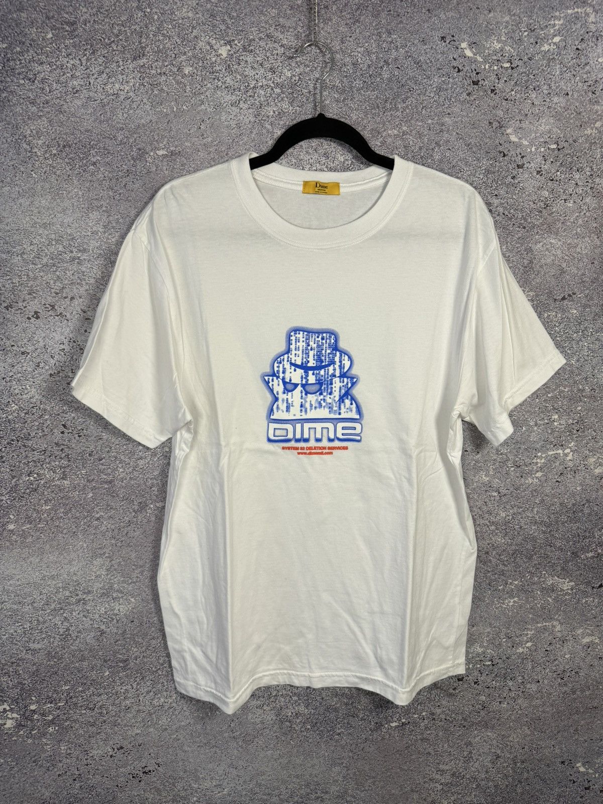 Dime × Vintage Vintage Dime Dimemtl system 32 deletion services t shirt Size US L / EU 52-54 / 3 - 1 Thumbnail