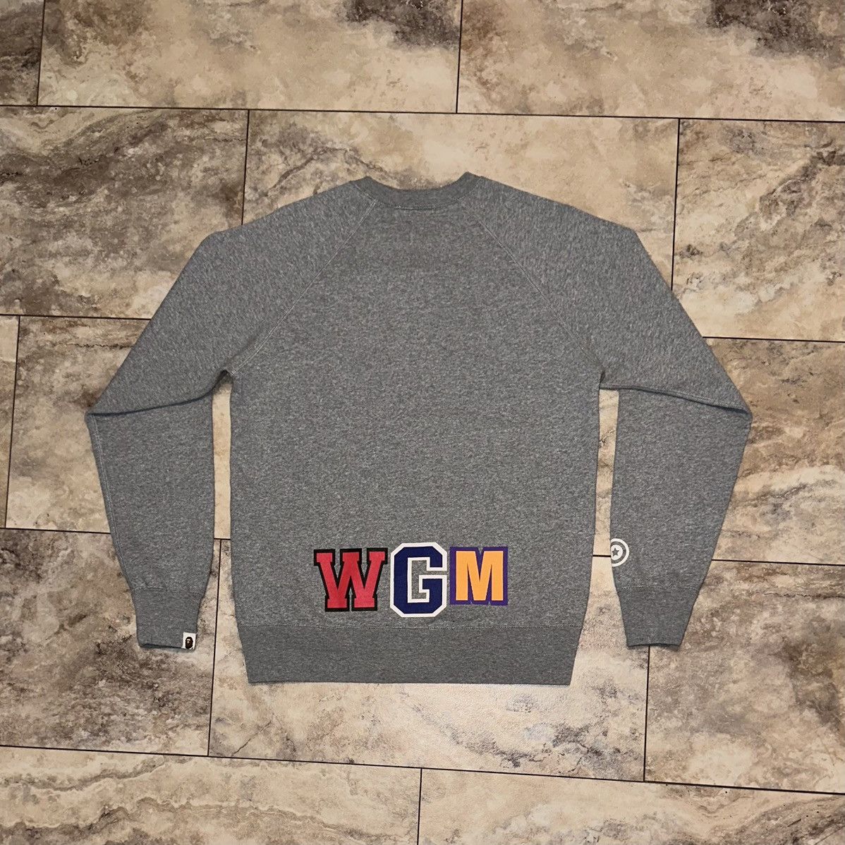 Bape BAPE Shark WGM Metal Zip Crewneck Grey Size Large Size US L / EU 52-54 / 3 - 2 Thumbnail