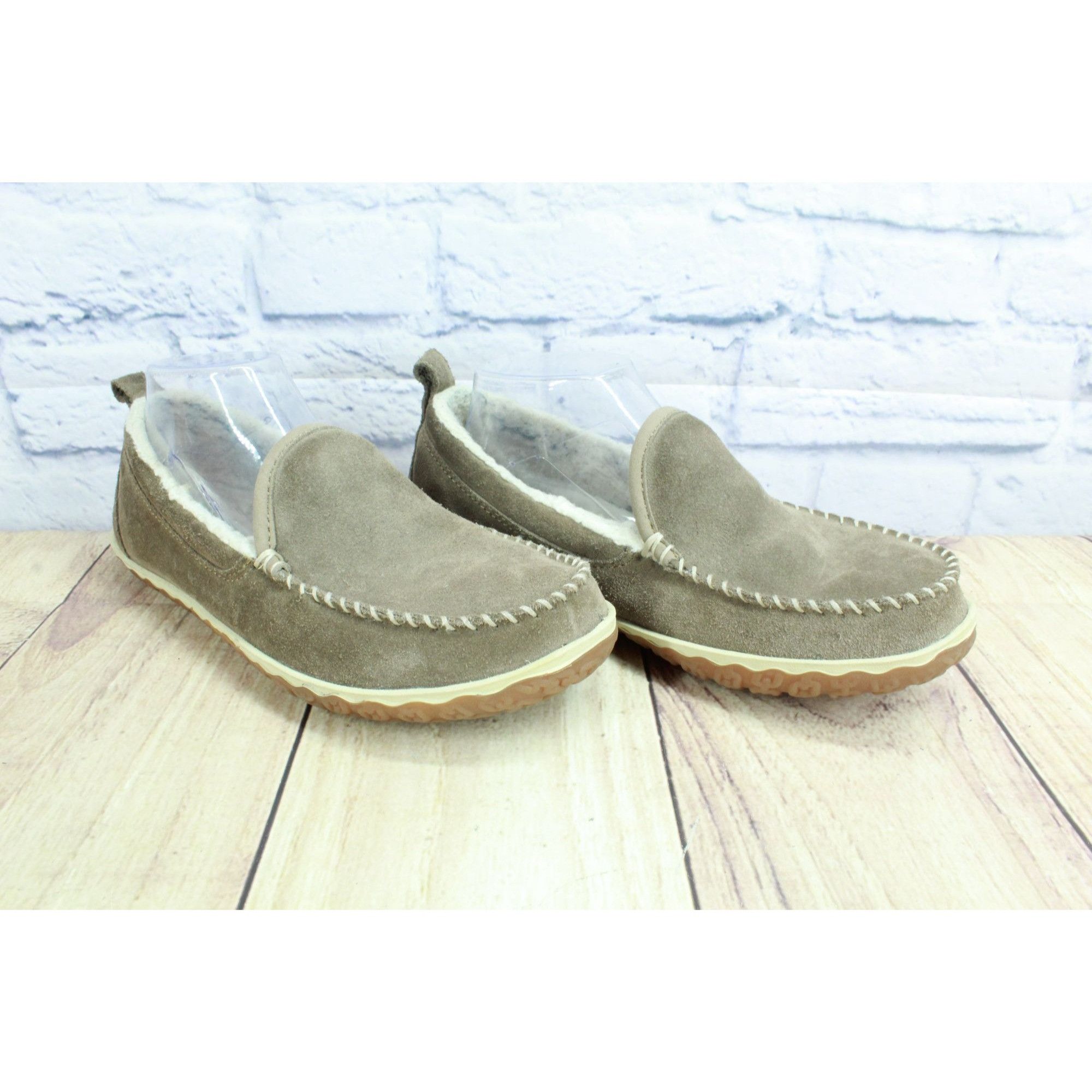 L.L. Bean LL Bean Women's Suede Fleece Mountain Moccasin Slippers Size US 8 / IT 38 - 2 Thumbnail