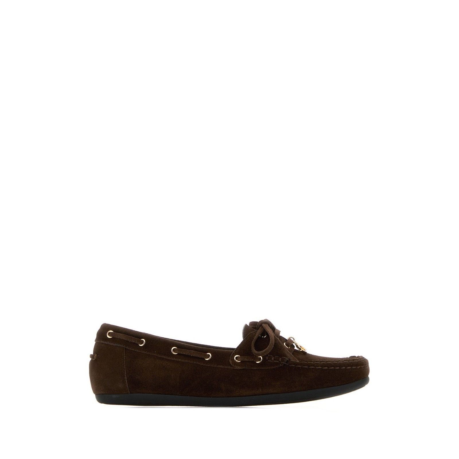 SALVATORE FERRAGAMO Flippy Brown Suede Loafers New & Authent