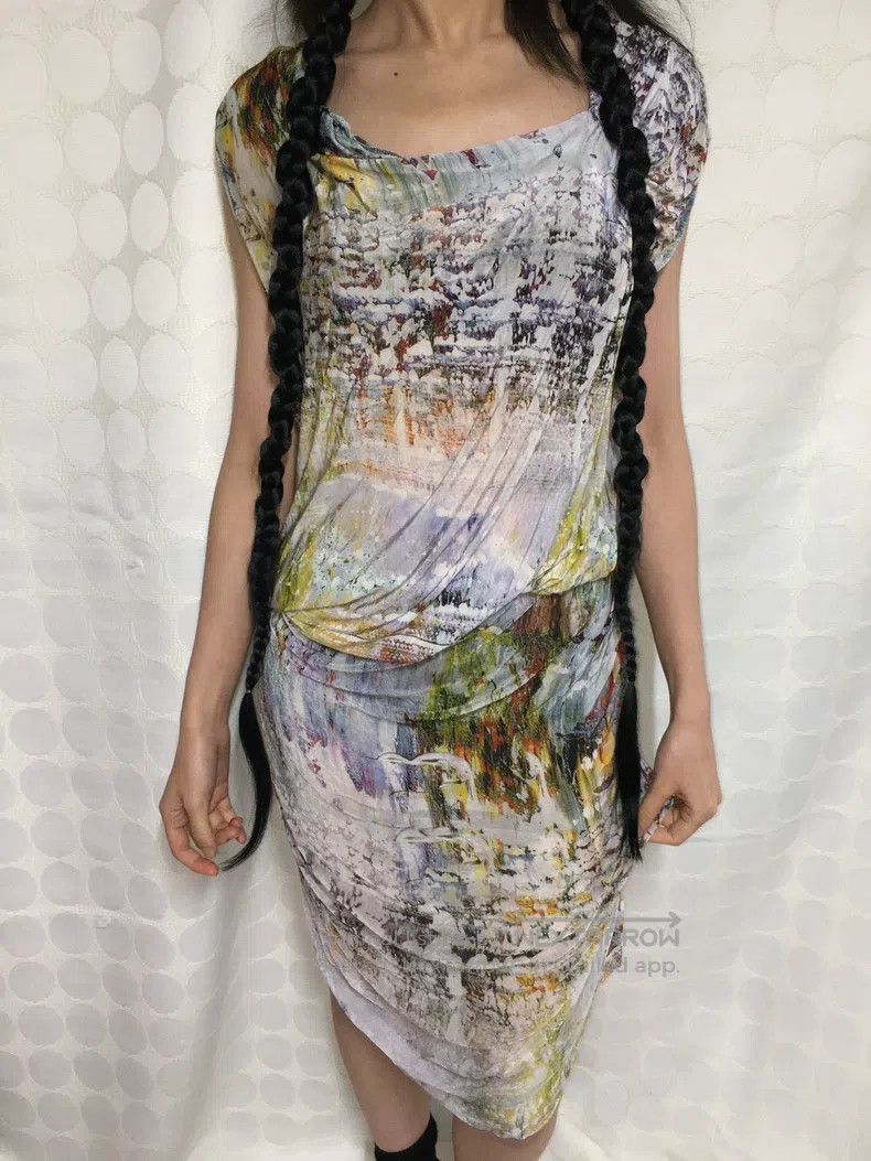 Vivienne Westwood Vivienne Westwood Oil Painting Classical Dress Size XL / US 12-14 / IT 48-50 - 1 Thumbnail