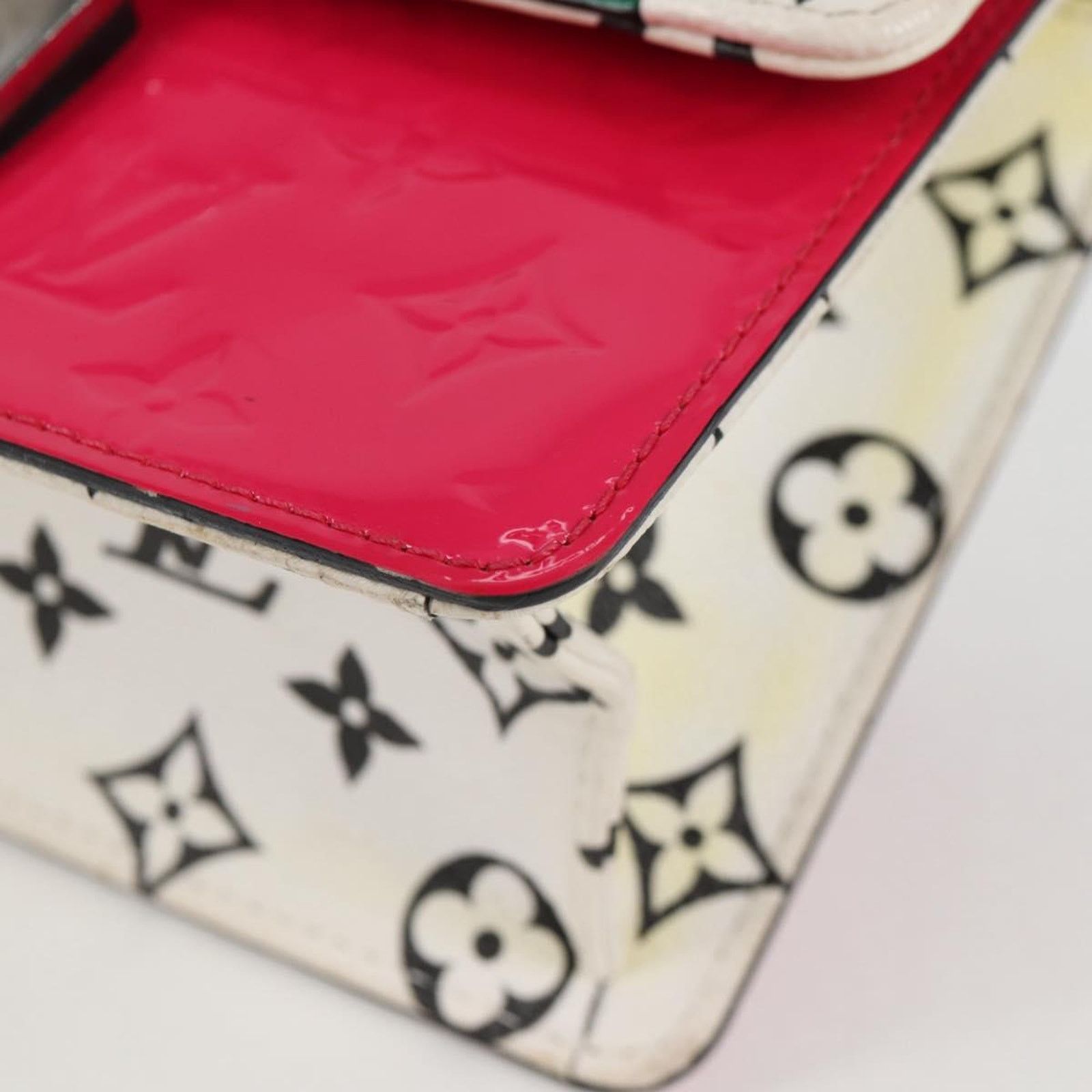 Louis Vuitton Pink Patent Leather Wynwood