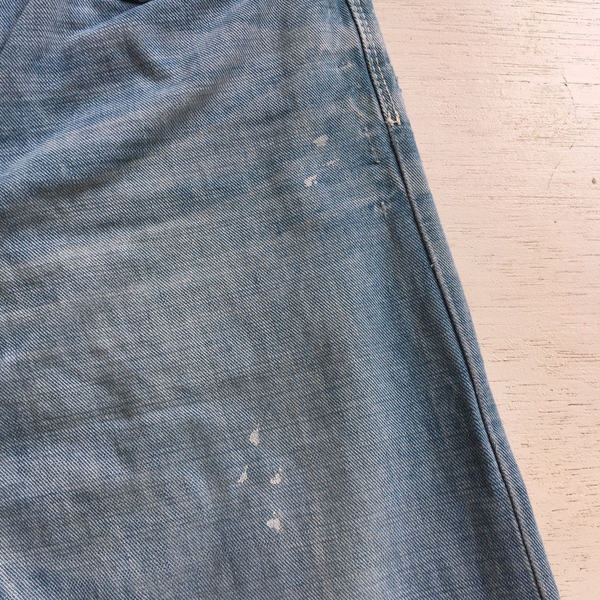 Japanese Brand × Vintage Vintage Back Number Paint Splash Jeans Size US 31 - 8 Thumbnail