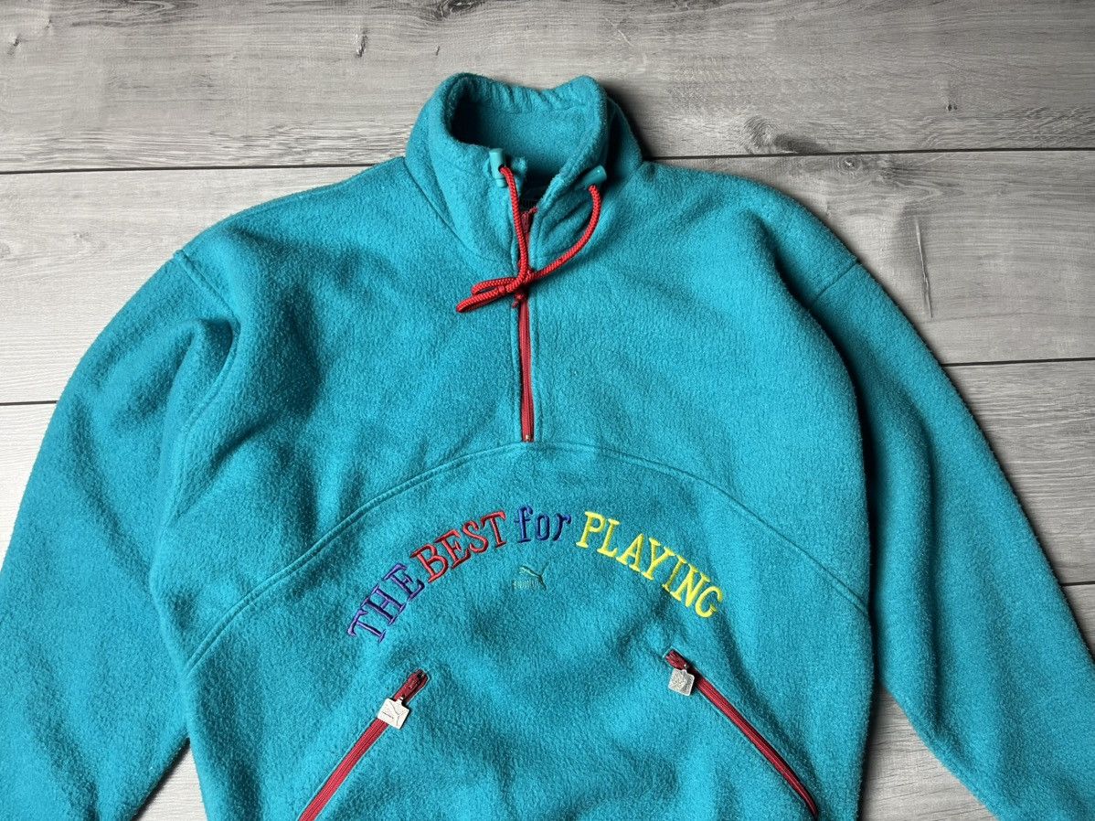 Puma Vintage Puma the best of playing fleece jacket size Small Size US L / EU 52-54 / 3 - 3 Thumbnail