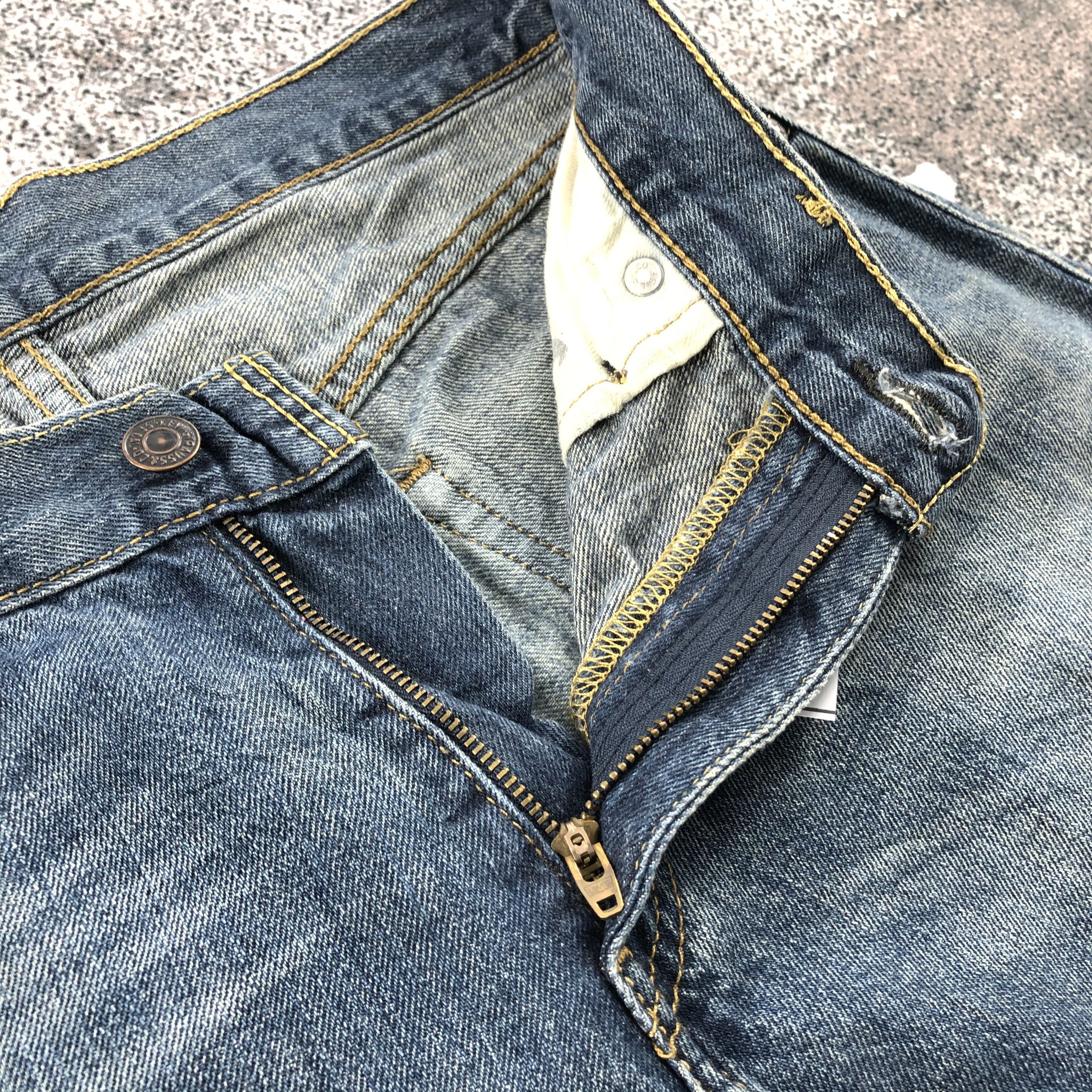 Levi's Levis 514 Jeans Dark Wash Denim KJ568 Size US 29 - 8 Thumbnail