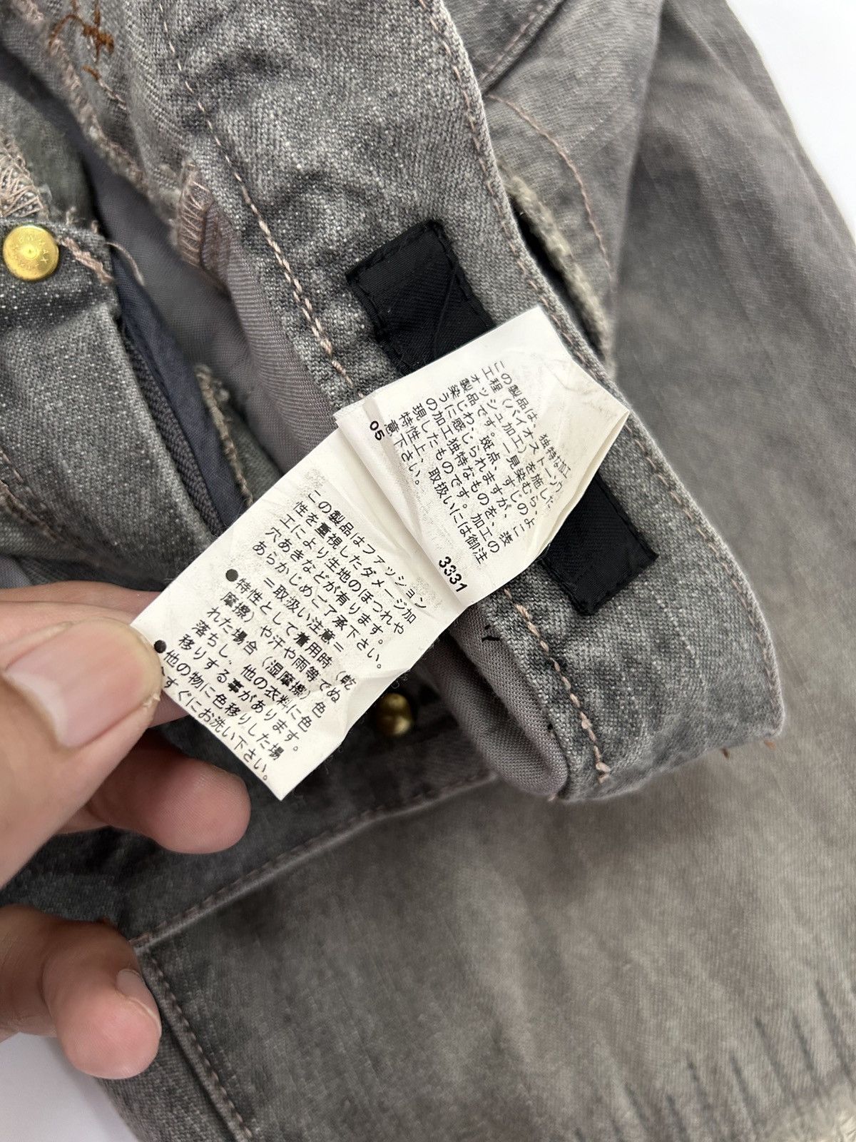 Comme Ca Ism × Japanese Brand × Vintage Vintage COMME CA ISM Distressed Jeans Regular Fits Denim Size US 31 - 11 Thumbnail