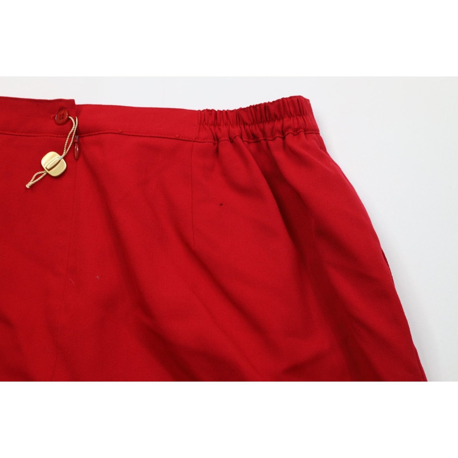 Vintage Deadstock Vintage 90s Streetwear Worsted Wool Business Skirt Size 42" / US 20 - 7 Thumbnail