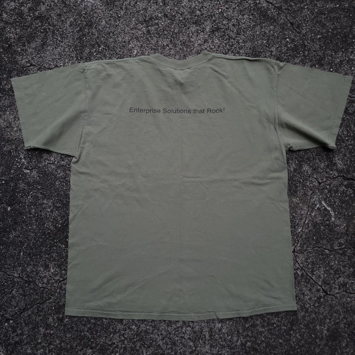 Gildan × Microsoft × Vintage VINTAGE MICROSOFT ENTERPRISE SOLUTIONS THAT ROCK Shirt Size US XL / EU 56 / 4 - 5 Thumbnail